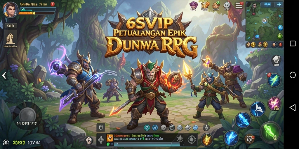 Tampilan menegangkan saat pertempuran dalam 6SVIP