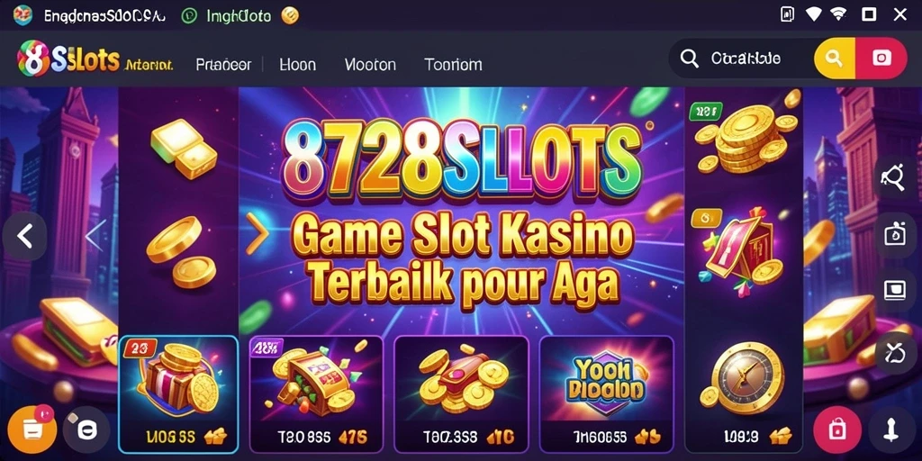 Tampilan menarik dari gameplay 8728SLOTS yang menggugah semangat.