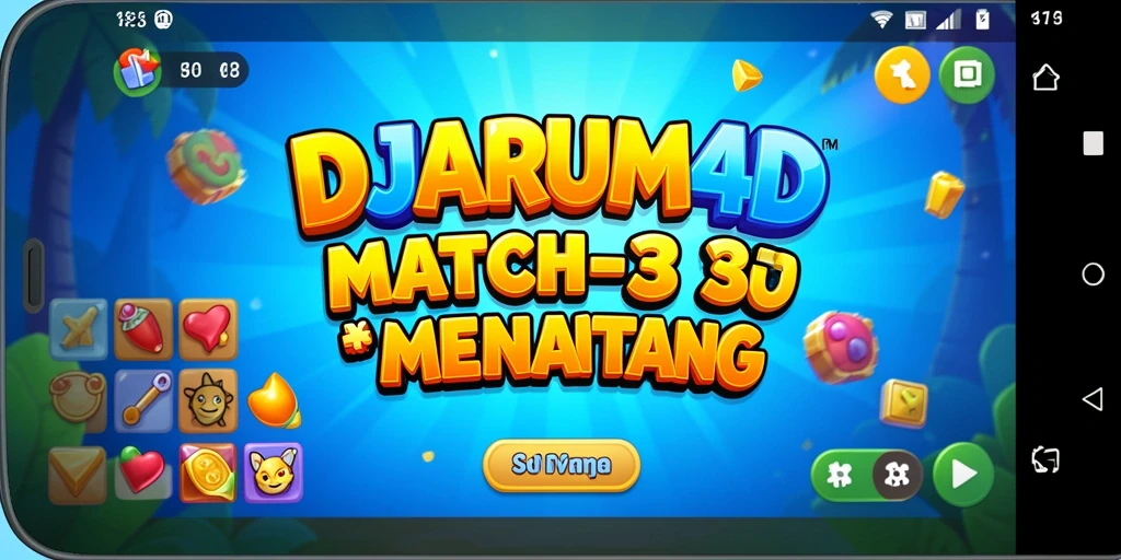 Screenshot gameplay DJARUM4D yang penuh warna dan seru.