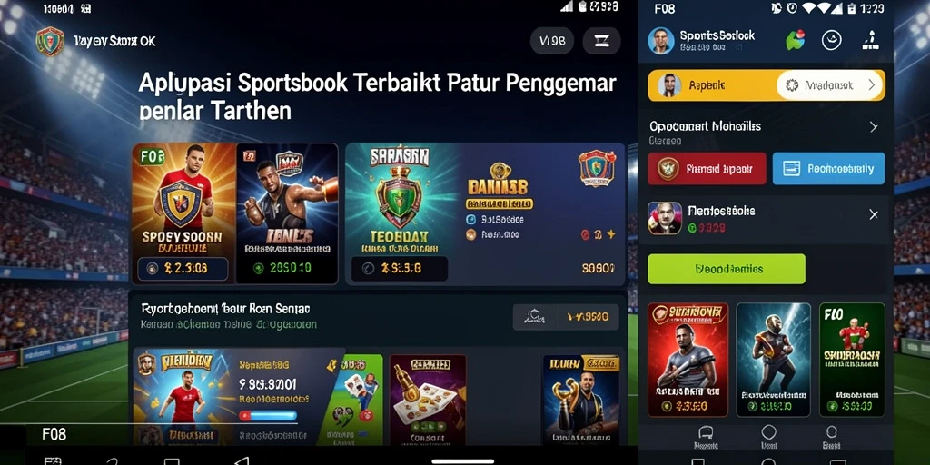 Tampilan gameplay F08 yang menarik dan interaktif untuk taruhan olahraga.