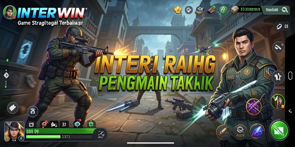 Tampilan gameplay INTERWIN yang mendebarkan dan menantang.