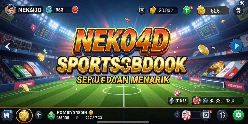 Tangkapan layar utama NEKO4D menunjukkan pengalaman taruhan yang mendebarkan.