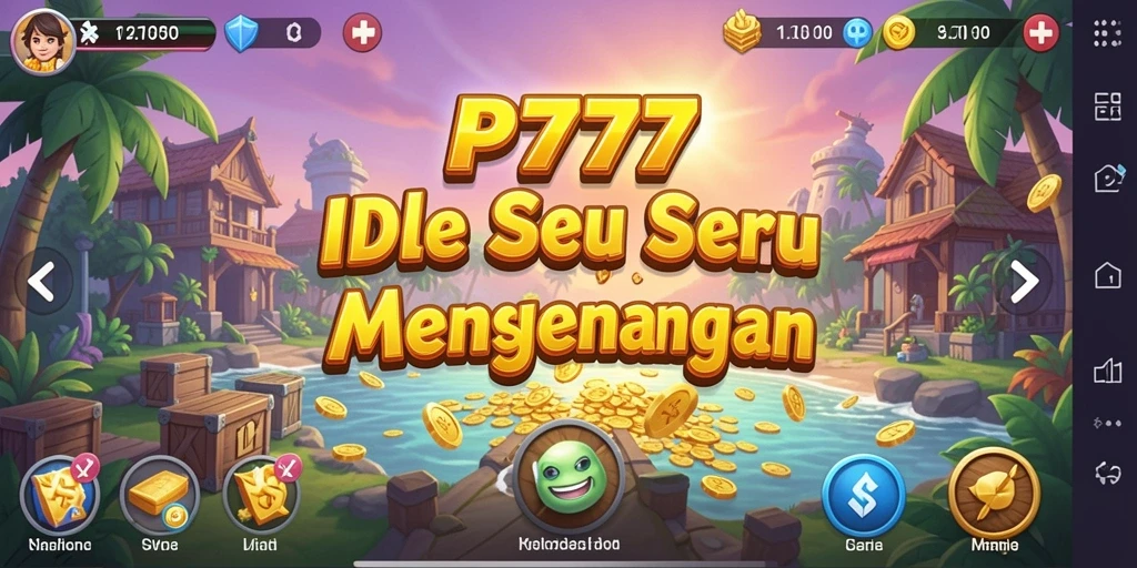Tampilan gameplay PT777 yang memukau dengan fitur-fitur Idle.