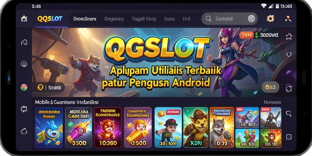 Tampilan antarmuka utama QQSLOT yang intuitif dan fungsional.