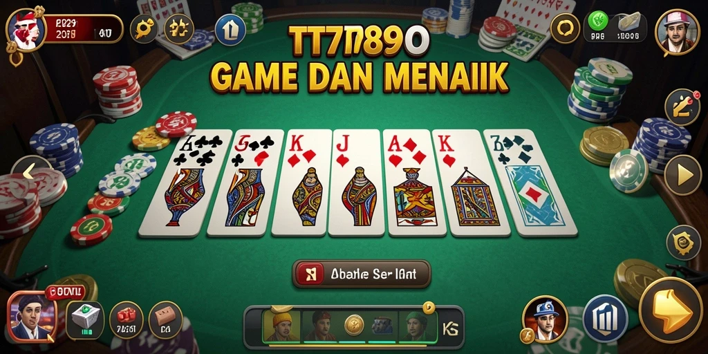Screenshot gameplay TT789 yang menampilkan keseruan permainan Domino.