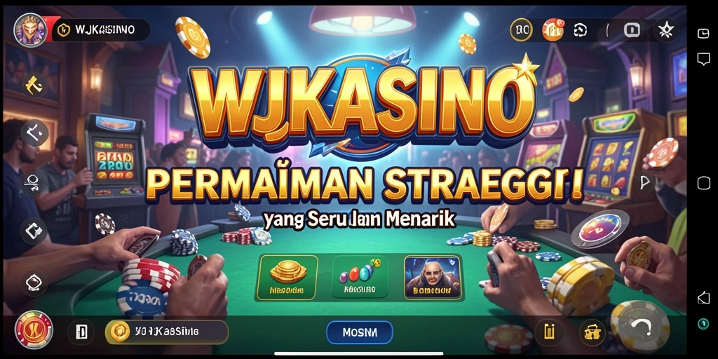 Tampilan gameplay seru dan strategi dalam WJKASINO.